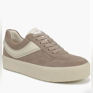 Vince Women's Taupe and Cream Athletic Shoes